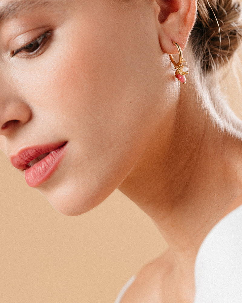 BOUCLES D'OREILLES OR MAYSARA OR