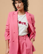 CHAQUETA ROSA MAZARINE ROSA
