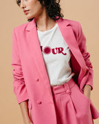 CHAQUETA ROSA MAZARINE ROSA