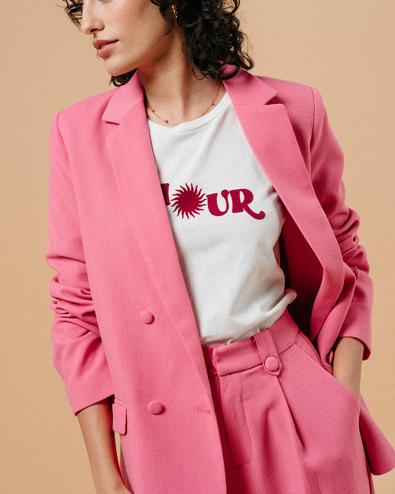 CHAQUETA ROSA MAZARINE ROSA
