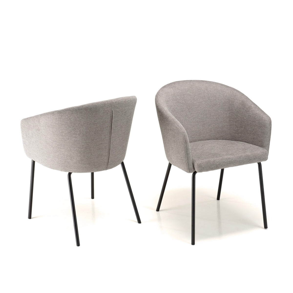 Ulysse - Lotto di 2 sedie - Grigio