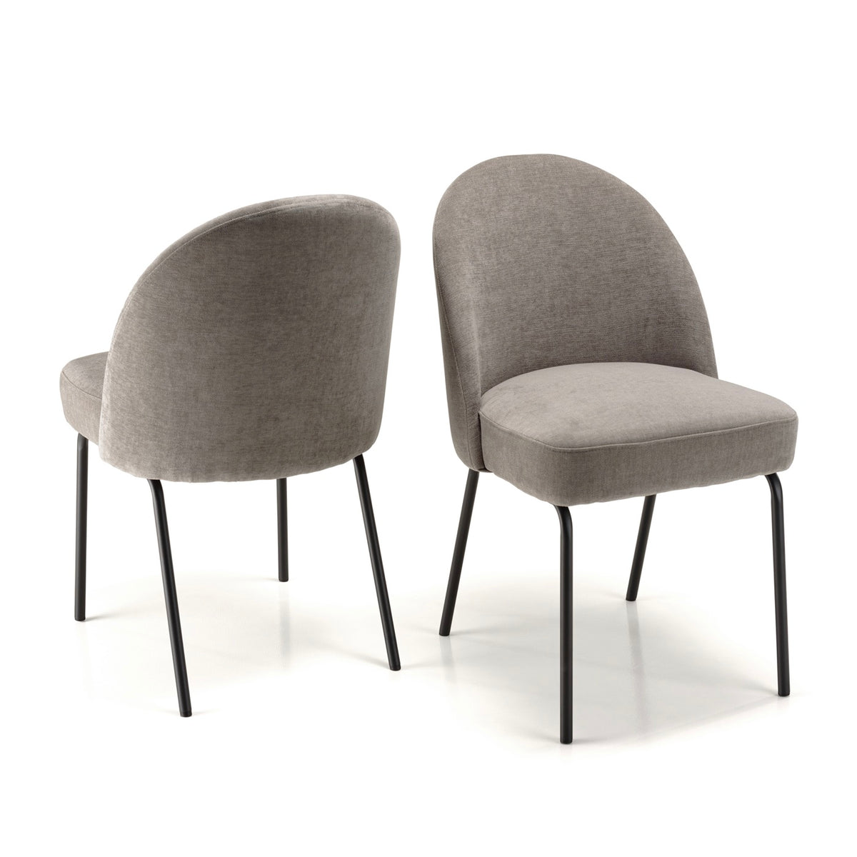 Ulysse - Set of 2 Chairs - Linen