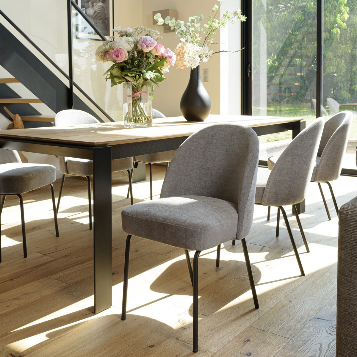Ulysse - Set of 2 Chairs - Linen