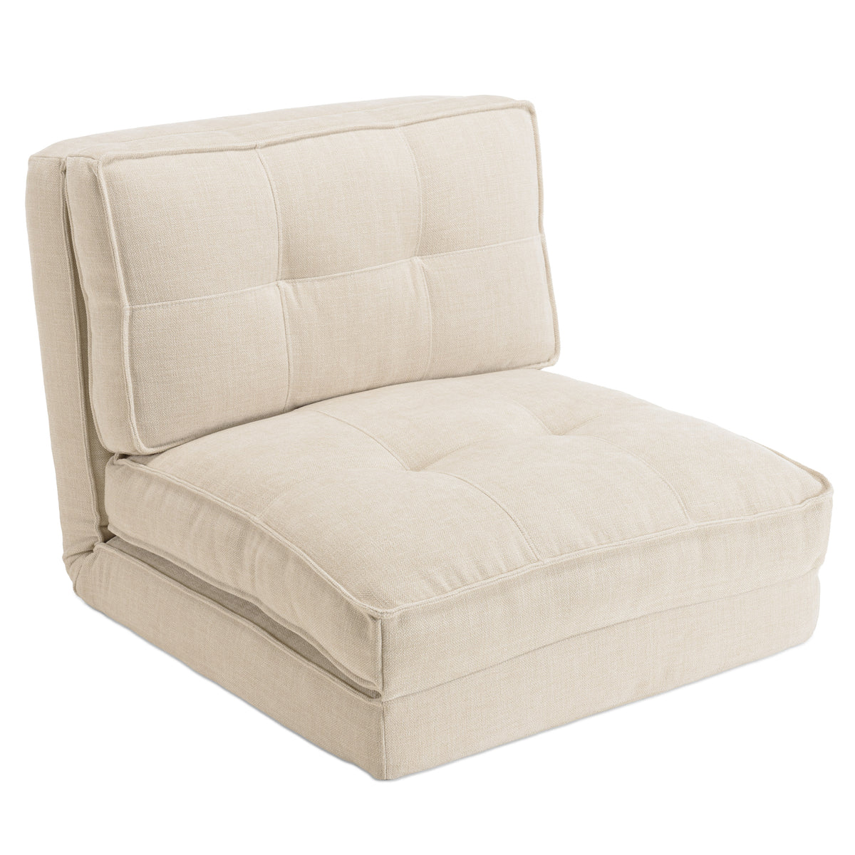 Angele - Pouffe - Ecru