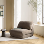 Angele - Pouffe - Taupe