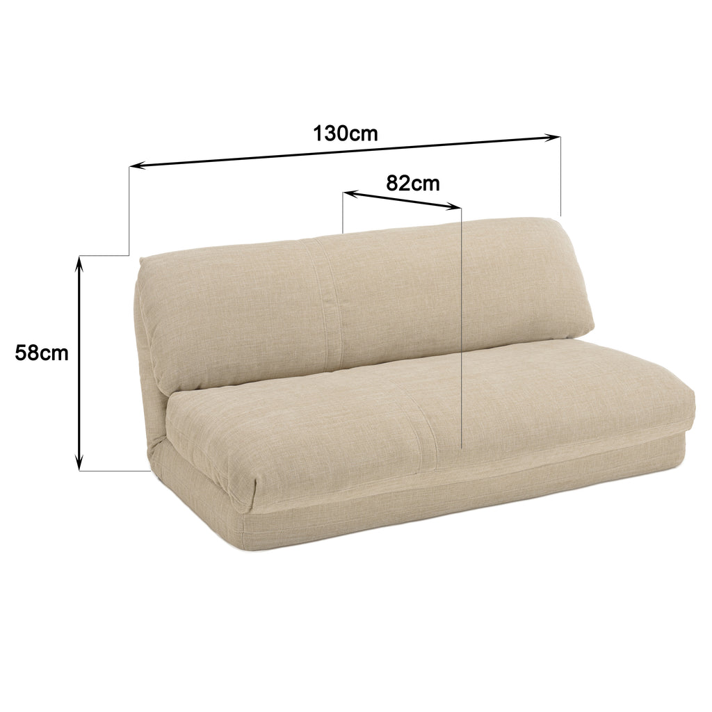 Angele - Sillón Convertible 2 Plazas - Beige
