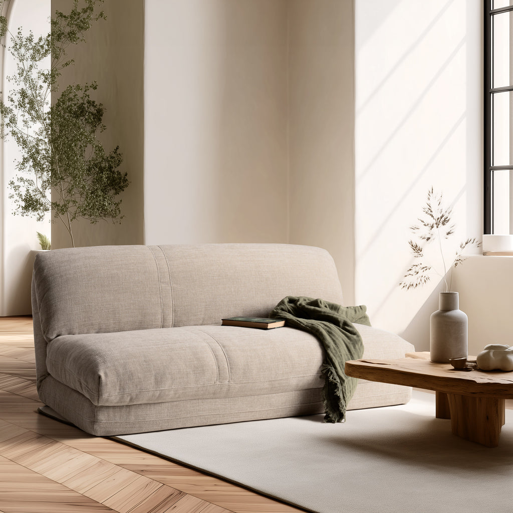 Angele - Sillón Convertible 2 Plazas - Beige
