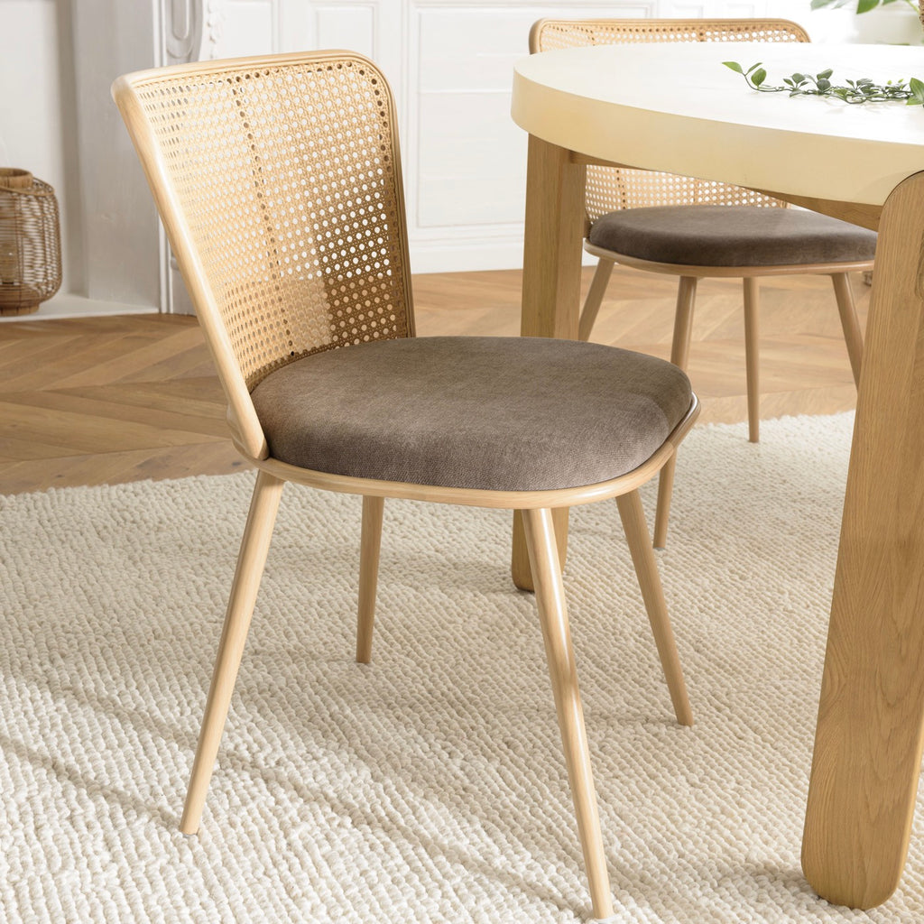 Lea - Lotto di 2 sedie - Legno chiaro