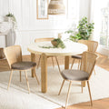 Lea - Lotto di 2 sedie - Legno chiaro
