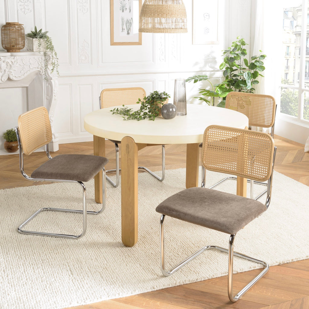 Lea - Set De 2 Sillas - Madera Clara