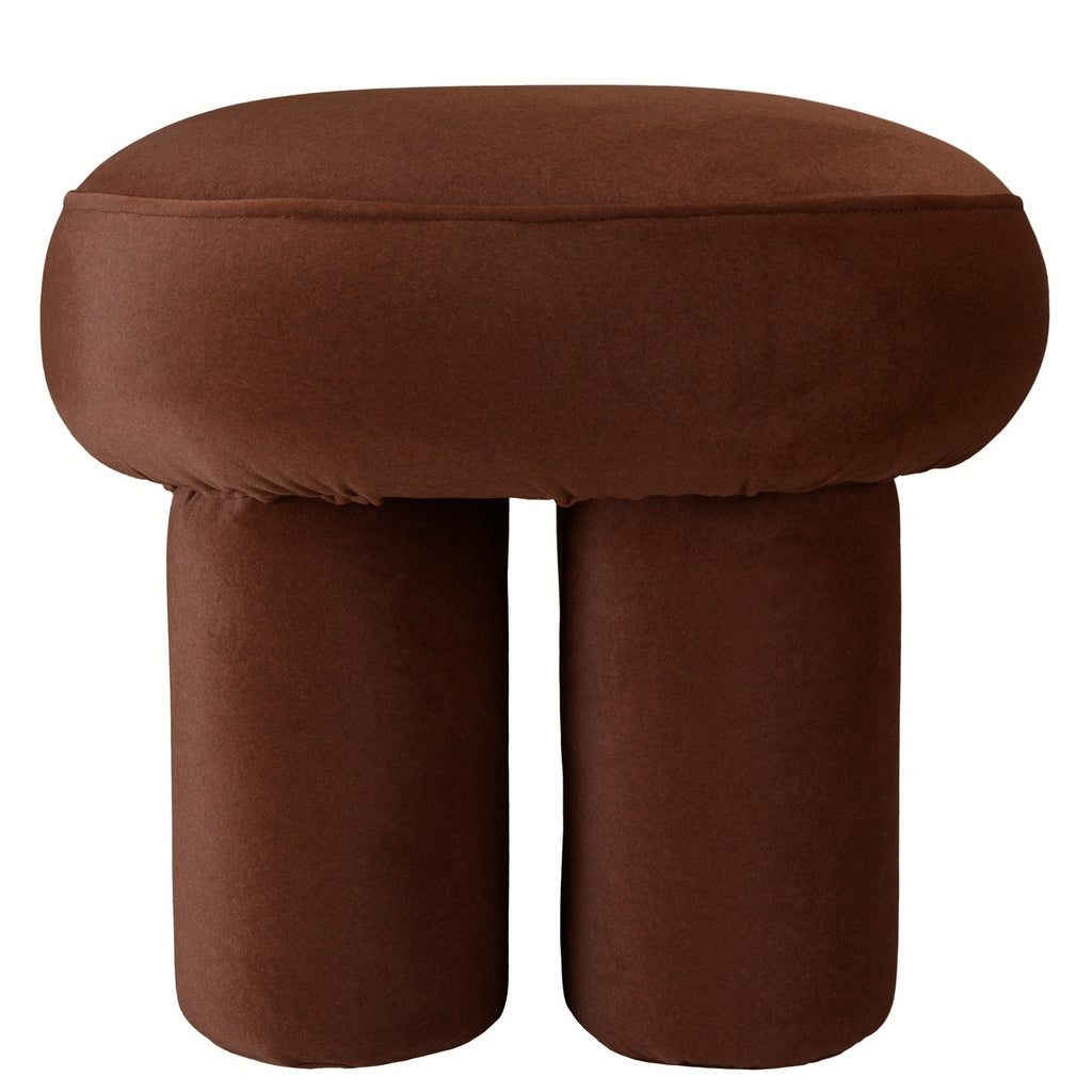 Leopold - Pouffe - Brown