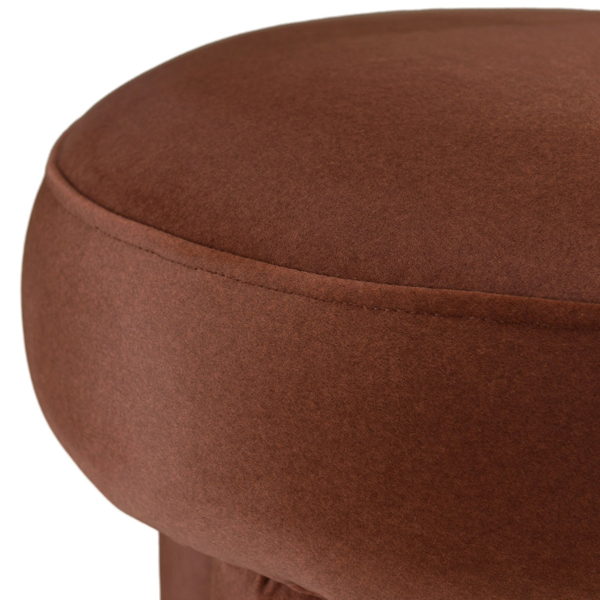 Leopold - Pouffe - Brown
