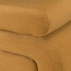Leopold - Pouffe - Yellow