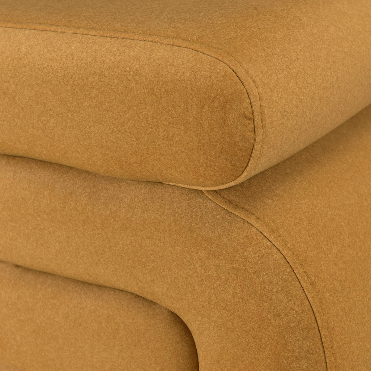 Leopold - Pouffe - Yellow