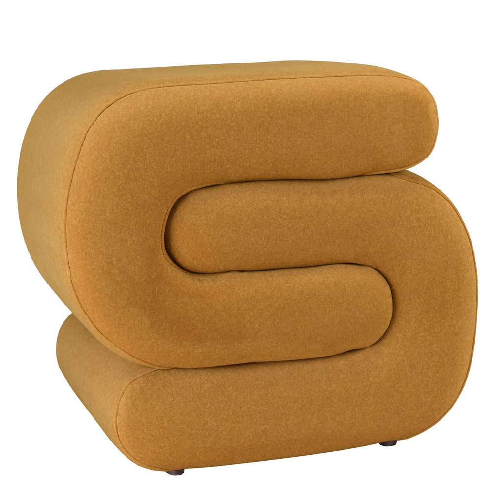 Leopold - Pouffe - Yellow