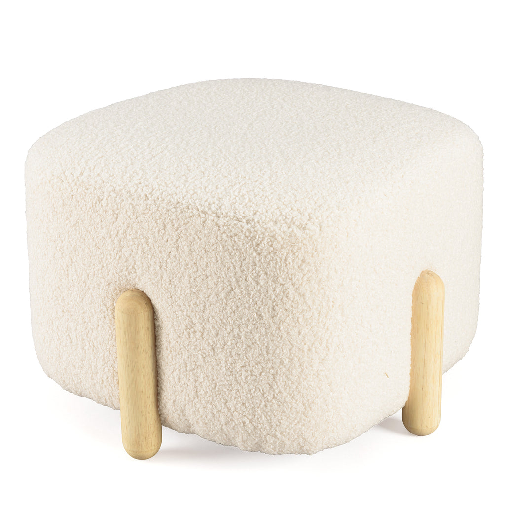 Leopold - Pouffe - Light Wood