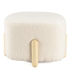 Leopold - Pouffe - Light Wood