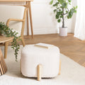Leopold - Pouffe - Light Wood