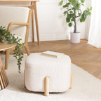Leopold - Pouffe - Light Wood
