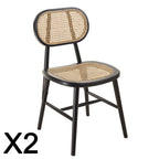Pierre - Set di 2 sedie - Legno chiaro