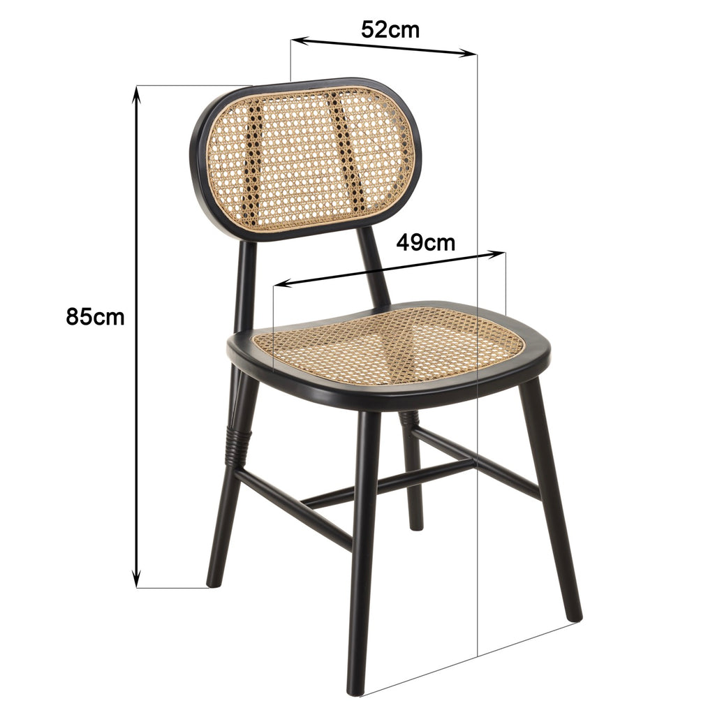 Pierre - Set di 2 sedie - Legno chiaro