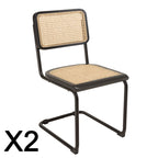Pierre - Set De 2 Sillas - Madera Clara