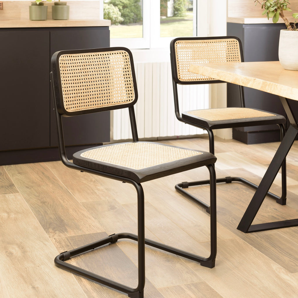 Pierre - Set De 2 Sillas - Madera Clara