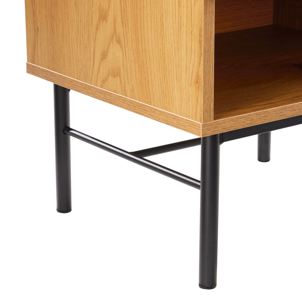 Scott - Bedside Table - Black