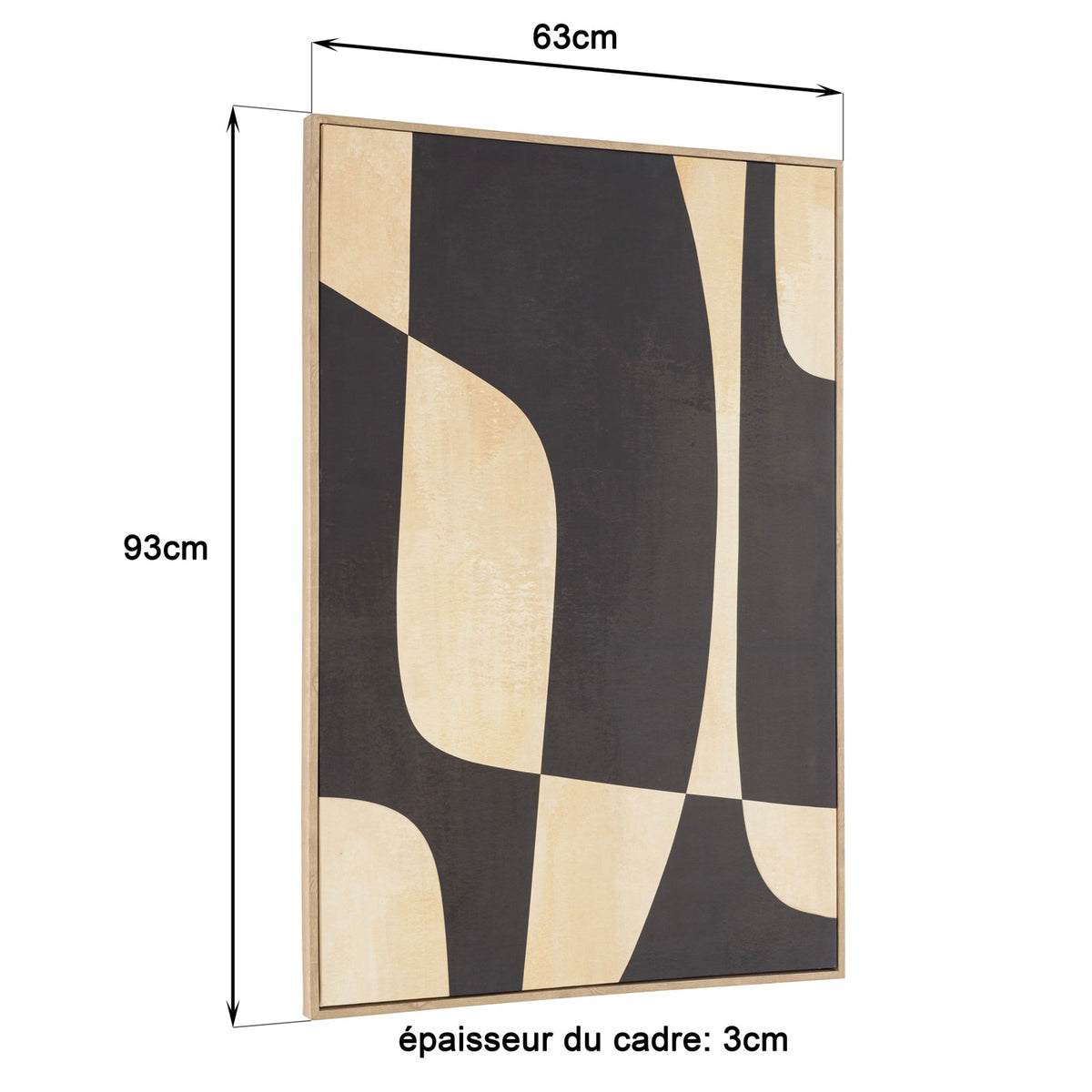 Homer - Decorazione da parete - Legno chiaro