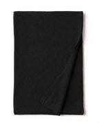 Echarpe Longue 100% Cachemire - Noir - Mixte