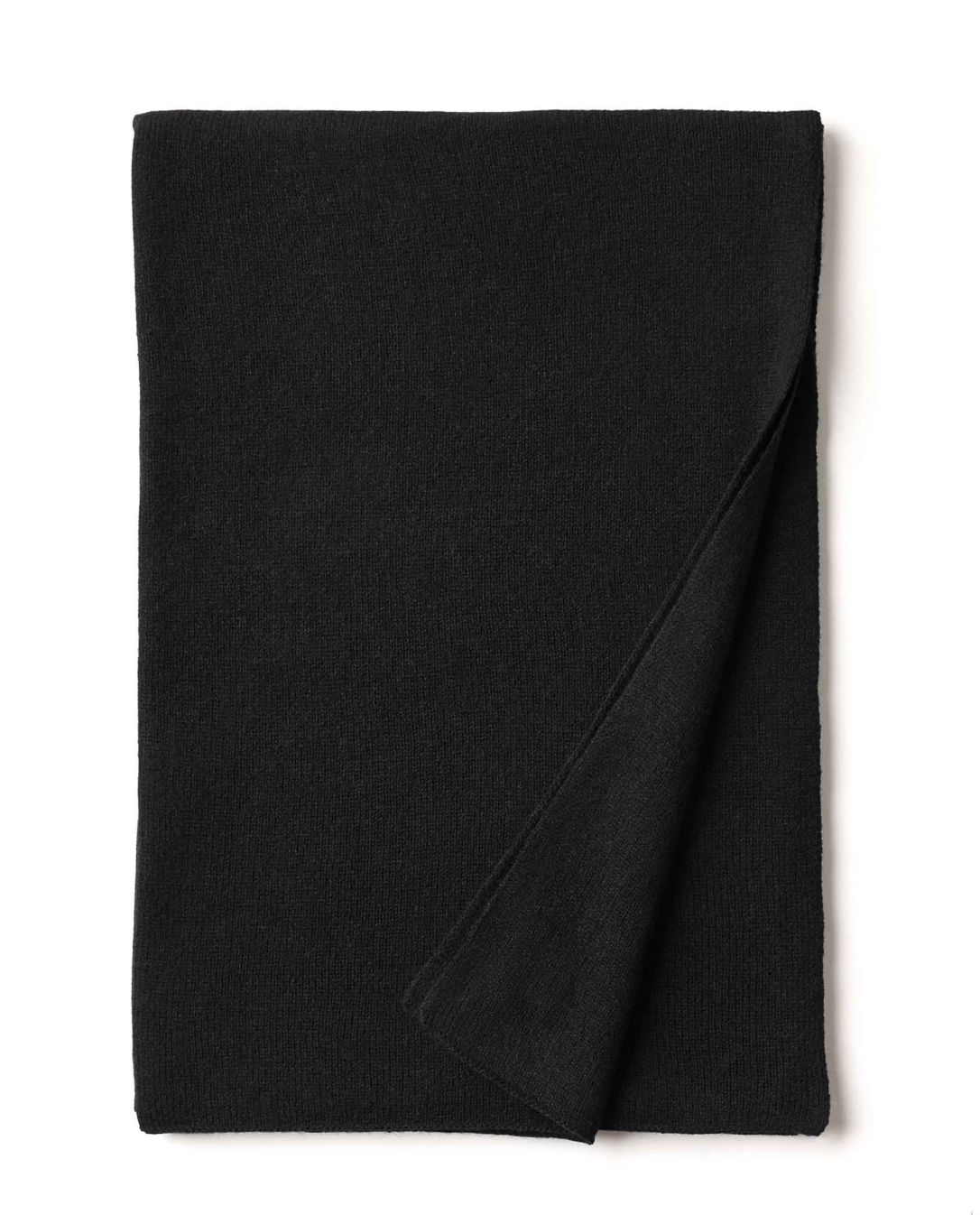 Echarpe Longue 100% Cachemire - Noir - Mixte