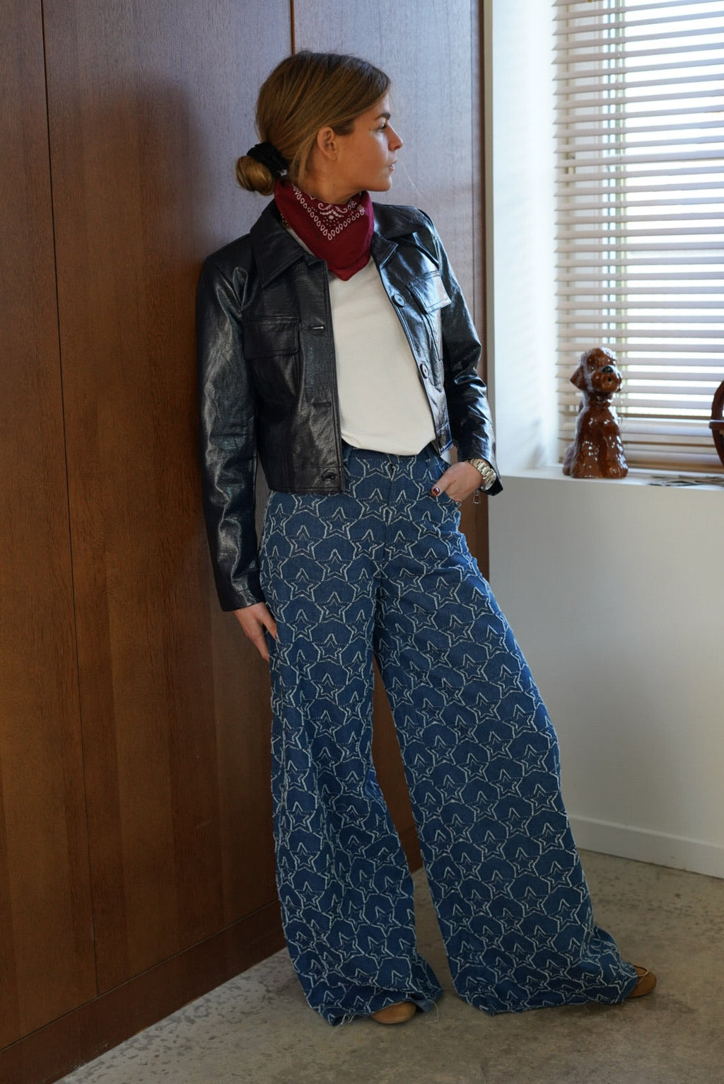 Isaac Extra-Wide Star Jeans