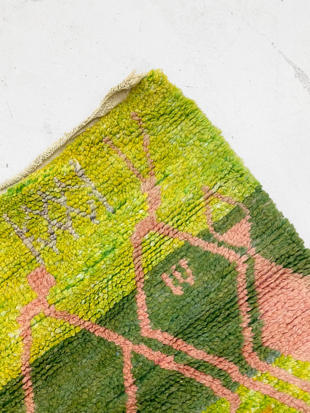 Alfombra bereber marroquí Beni Ouarain 1,55 × 1,18 m