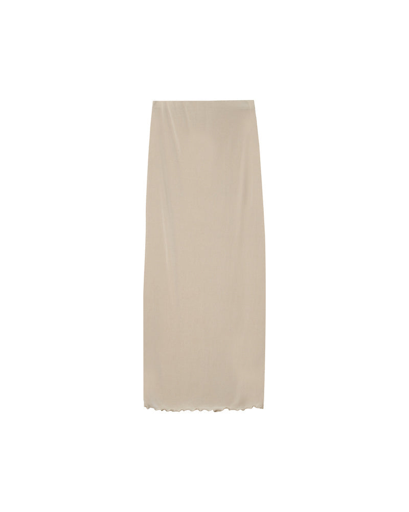 BEIGE SKIRT MERI BEIGE