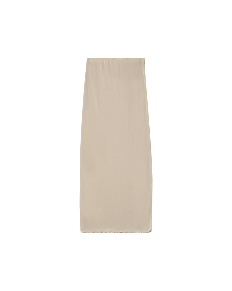 BEIGE SKIRT MERI BEIGE