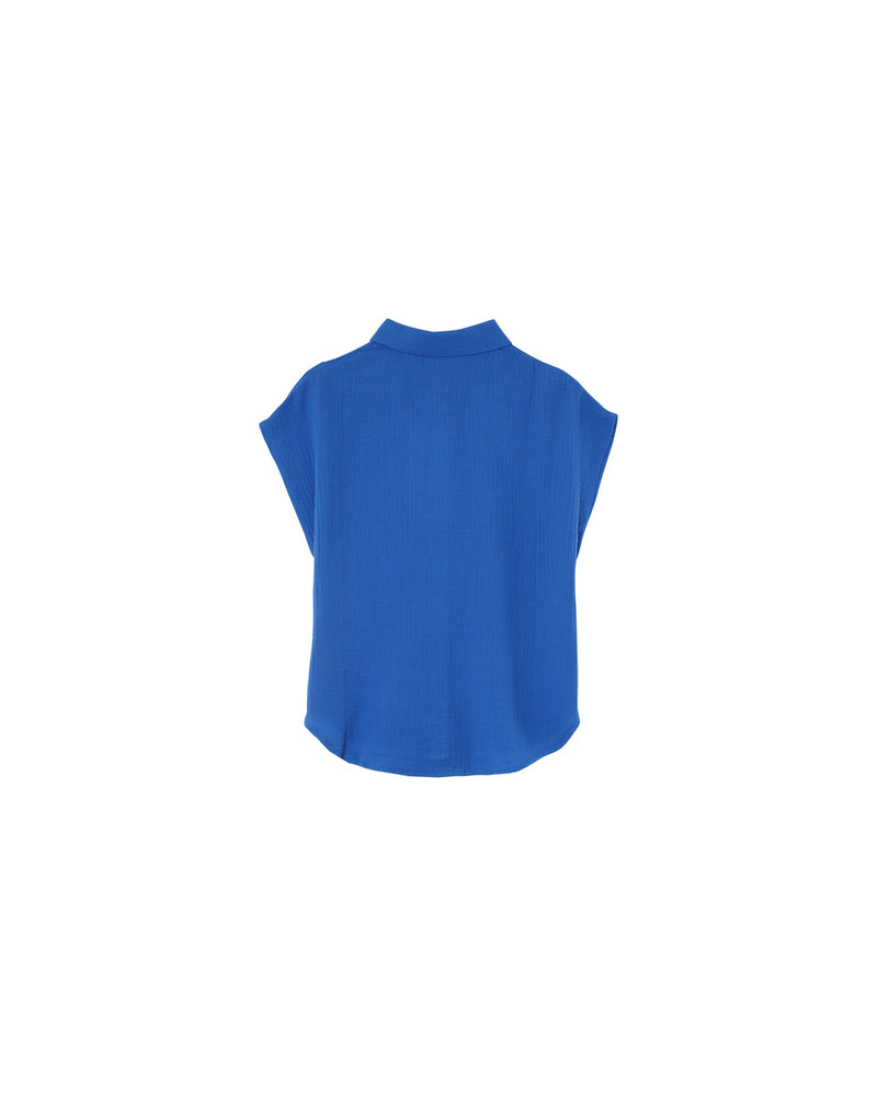 BLUE SHIRT METISSE BLEU