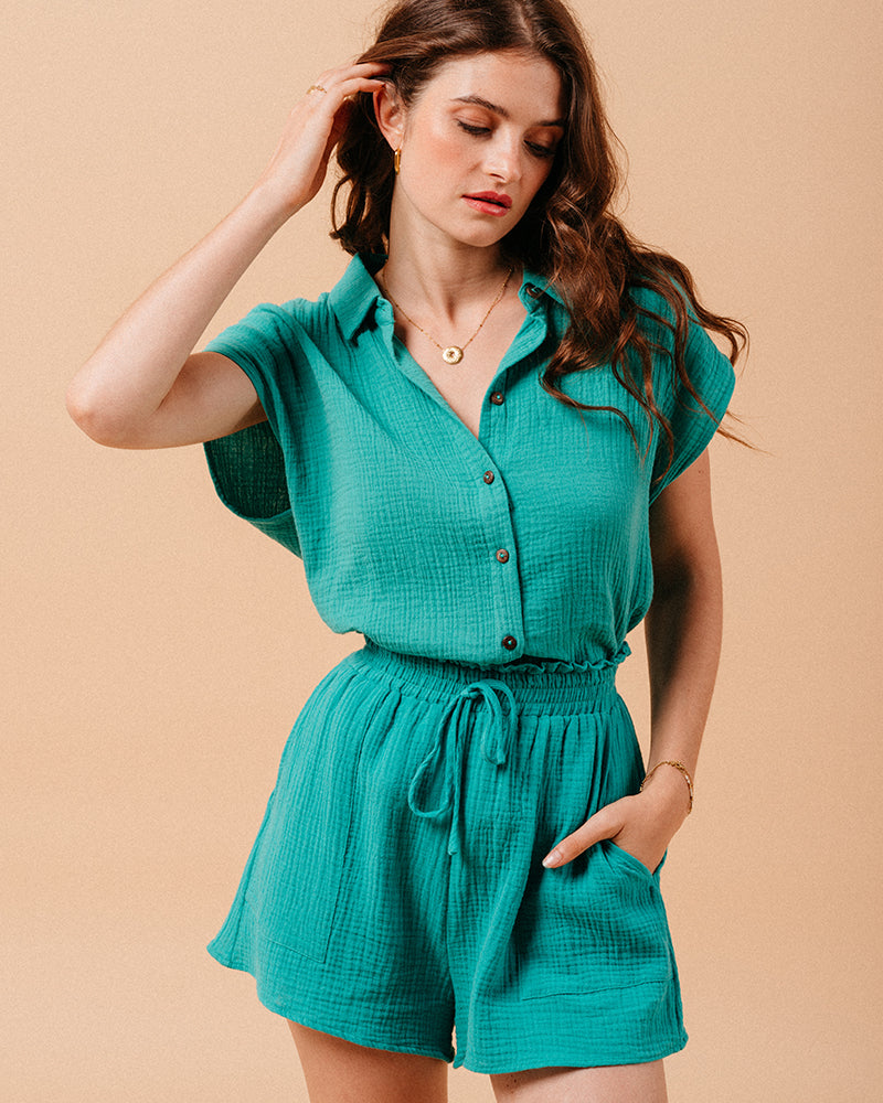CAMISA VERDE METISSE VERDE