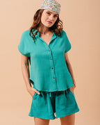 CAMISA VERDE METISSE VERDE