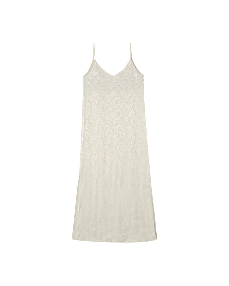ECRU DRESS MICHAELA ECRU