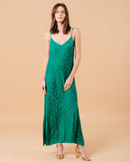 GREEN DRESS MICHAELA GREEN