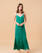 GREEN DRESS MICHAELA GREEN