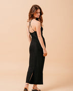 LONG DRESS BLACK MILA BLACK