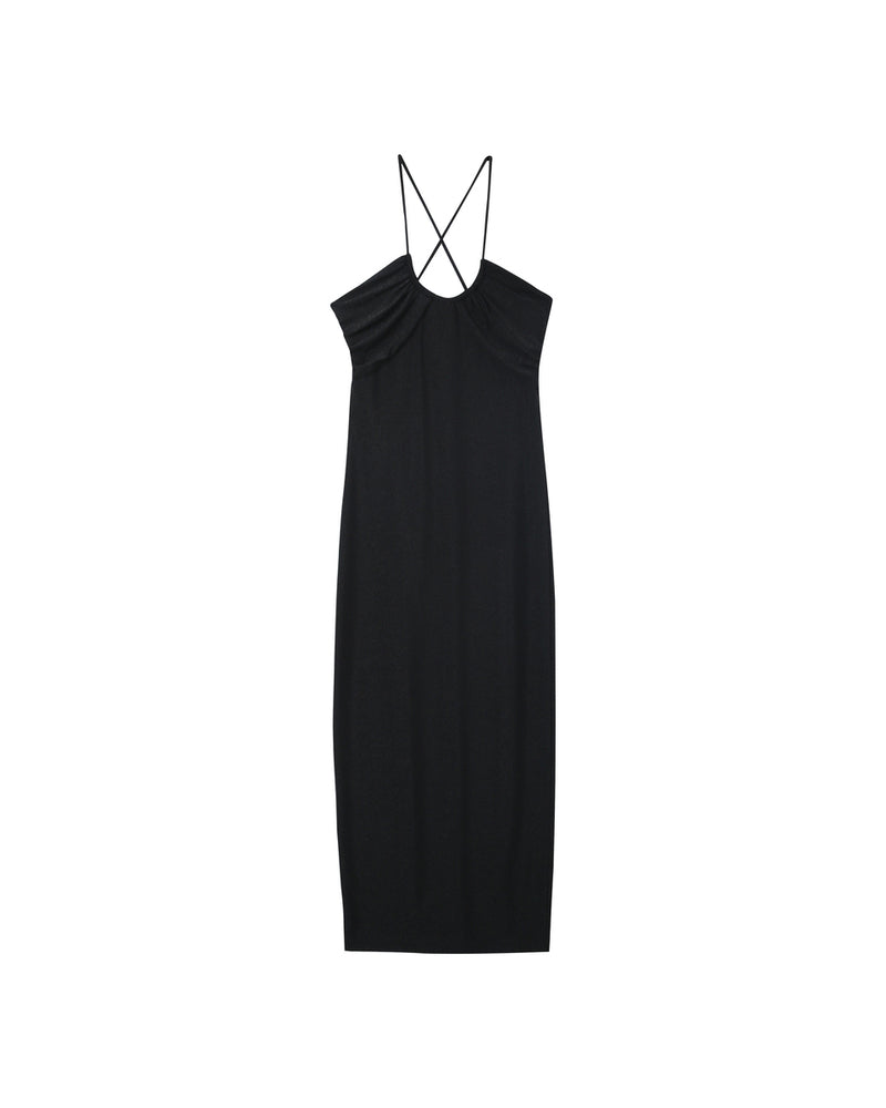 LONG DRESS BLACK MILA BLACK