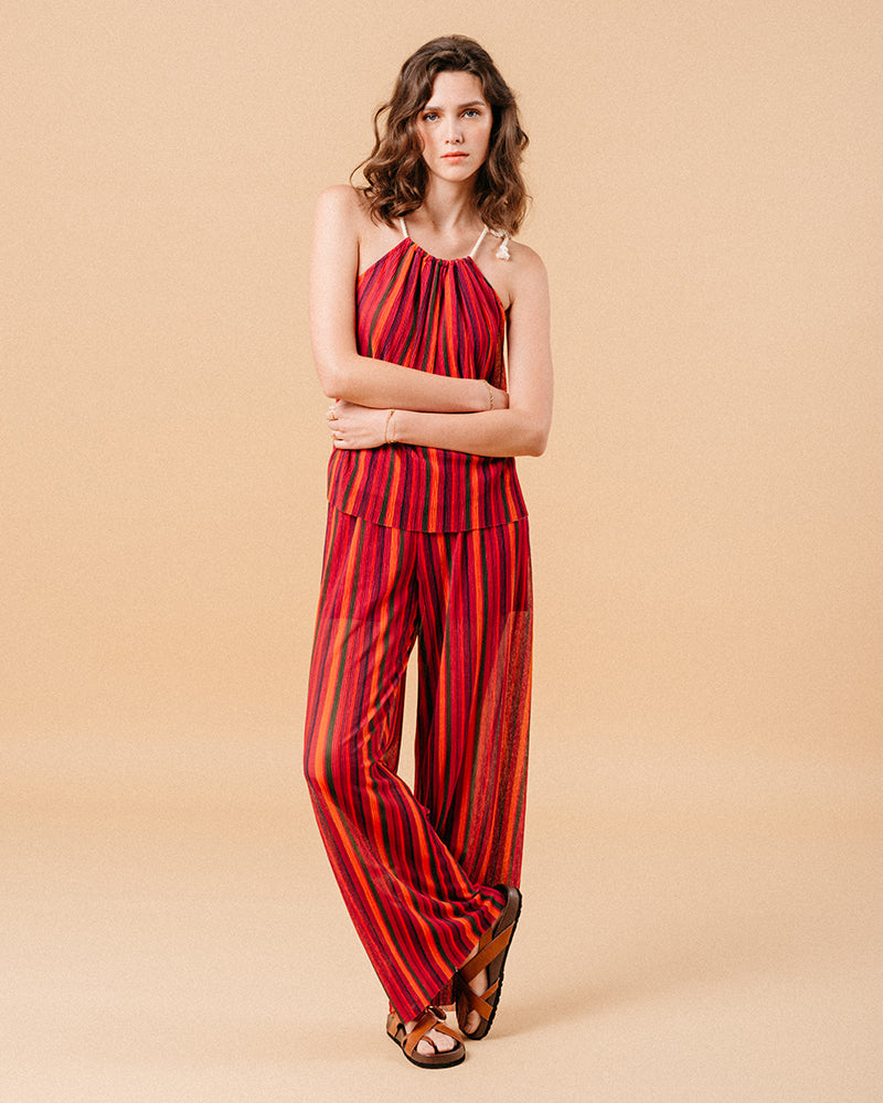 MULTICOLOUR TROUSERS MILLY MULTICOLOUR
