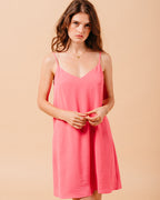 VESTIDO FUCSIA MINA FUCSIA