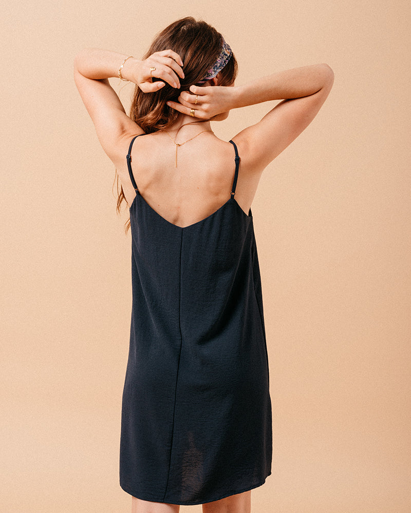 NAVY DRESS MINA NAVY