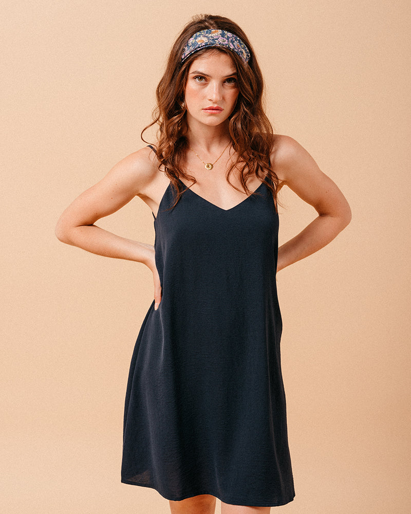 NAVY DRESS MINA NAVY