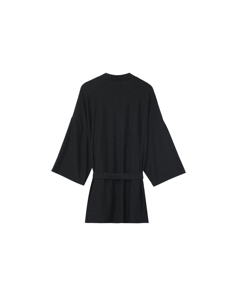 BLACK KIMONO MINDY NOIR