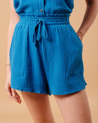 SHORT AZUL MINI AZUL