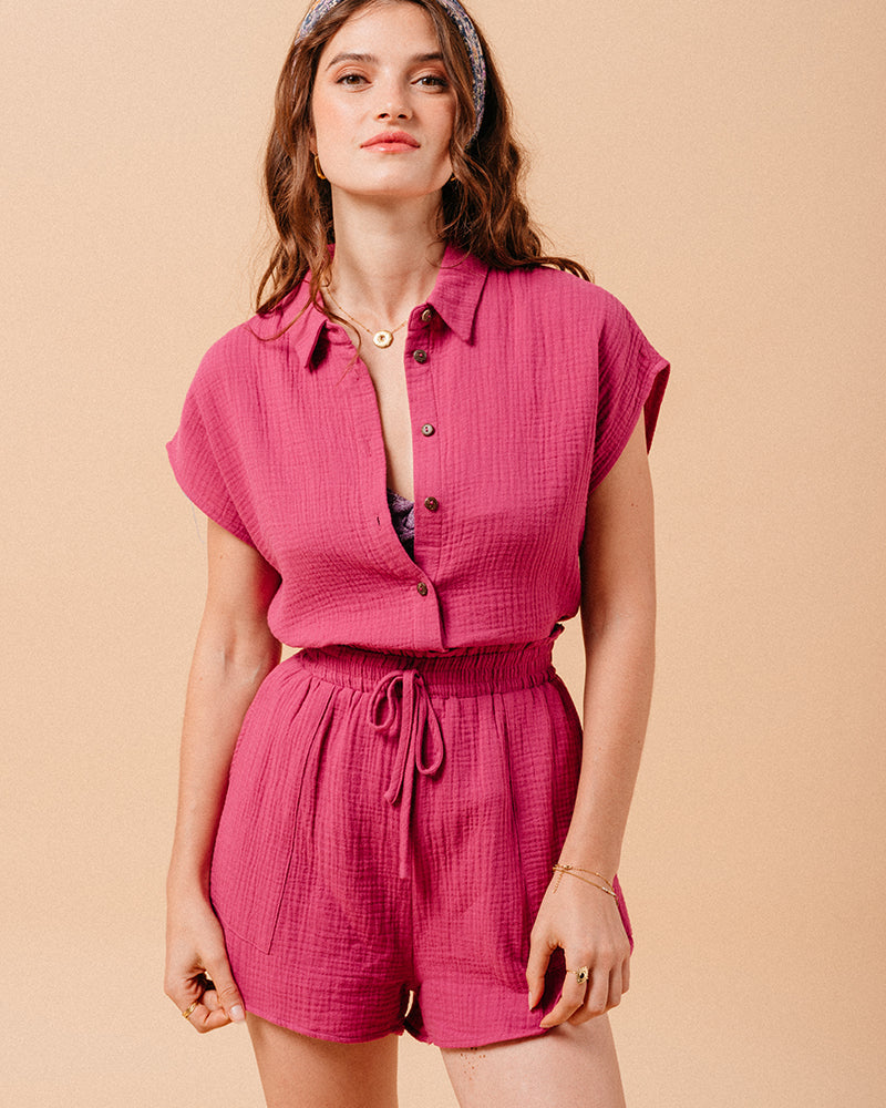 PEONY SHORTS MINI PEONY
